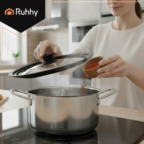 Силиконовая крышка 3-в-1 28/30/32 см Ruhhy 25561