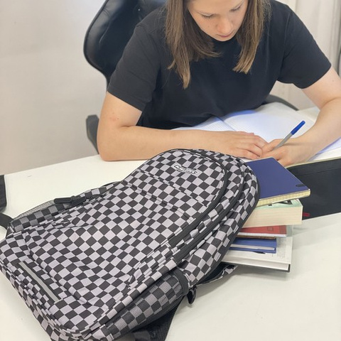 Backpack 30L - checkerboard Kruzzel 24531