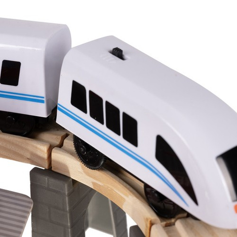 Wooden train - Kruzzel train 22754