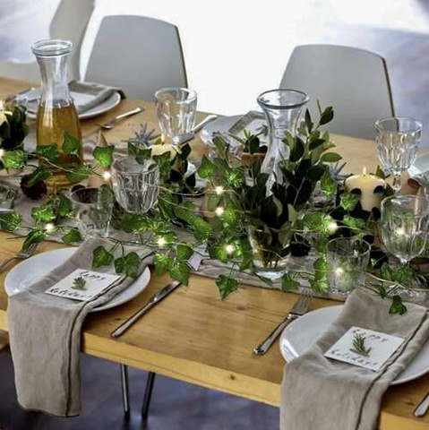 Artificial ivy + LED Gardlov 24538