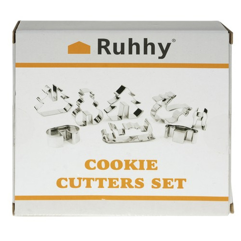 Christmas Ruhhy 22015 cookie cutter set