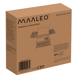Malset im Koffer 83-tlg. Maaleo 19179