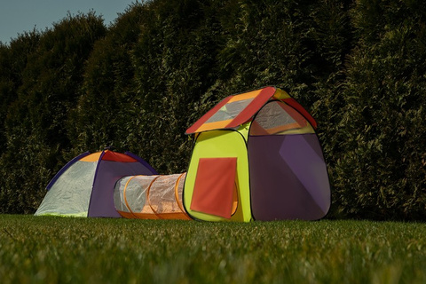 Children's tent HOUSE + tunnel + 200pcs balls