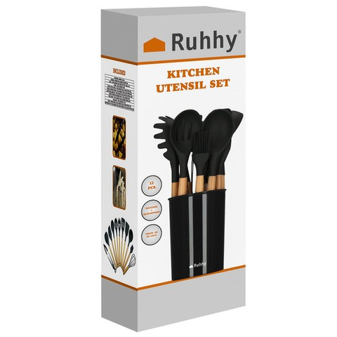 Kitchen utensils - set of 12 Ruhhy 21804