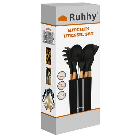 Ustensiles de cuisine - lot de 12 pcs. Ruhy 21804