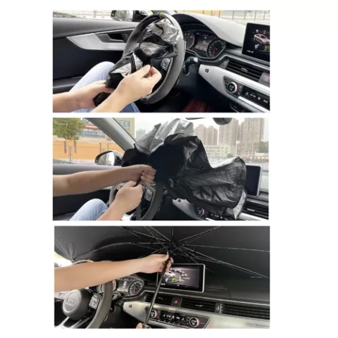 Car sunshade/windshield sunshade 23771