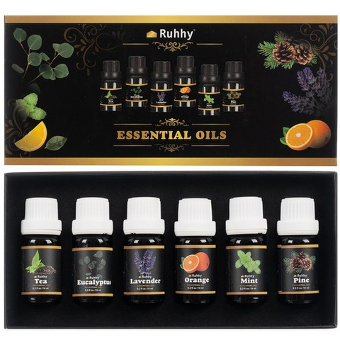 Huile essentielle - lot de 6 pcs. 10ml Ruhy 21939