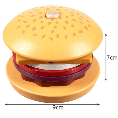 Kruzzel 22673 dřevěný burger