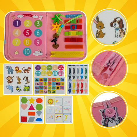 Manipulatives Buch - rosa Kruzzel 26880