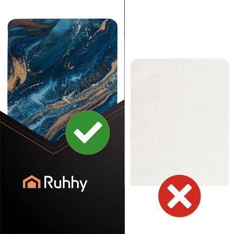 Tapis de salle de bain 60x40cm Ruhhy 25959