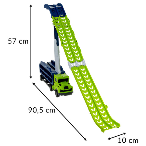 Sunkvežimis - čiuožykla su 6 automobiliais 26527