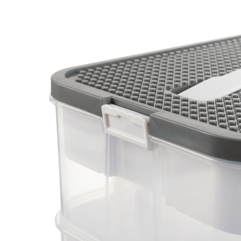 Pudełko na klocki- 4 poziomy Kruzzel 25758