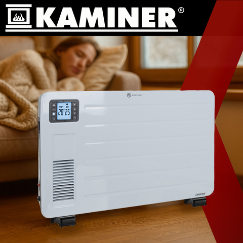 Electric radiator - white Ziflo Kaminer 26402