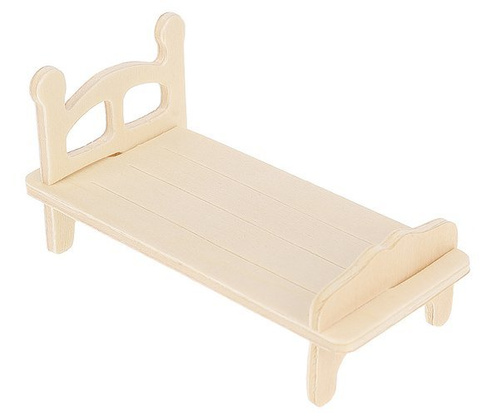 Set Holzmöbel für Puppen, 34-teilig.
