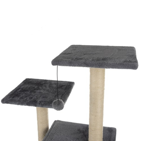 Cat tree 71cm gray Purlov 21712