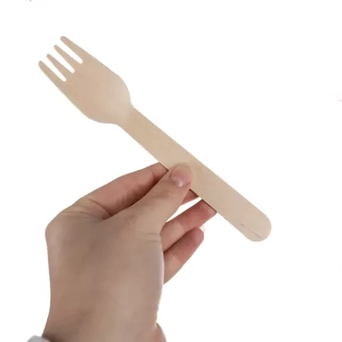 Wooden forks - 100pcs Ruhhy 20697