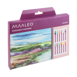 Set of 12 decorative markers Maaleo 25743