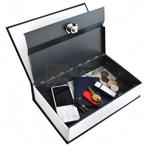 Safe - a box hidden in a book