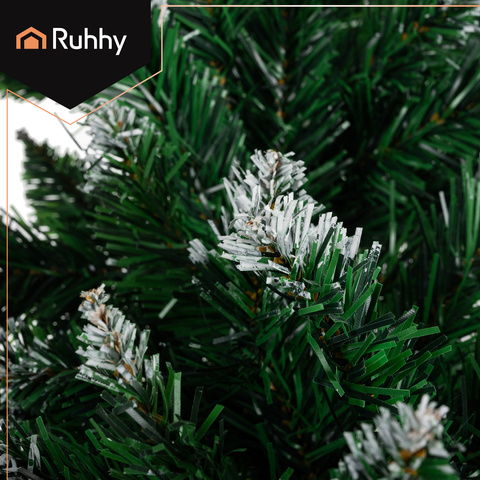 Guirlande de sapin de Noël enneigée 2,7 m HQ Ruhhy 26244