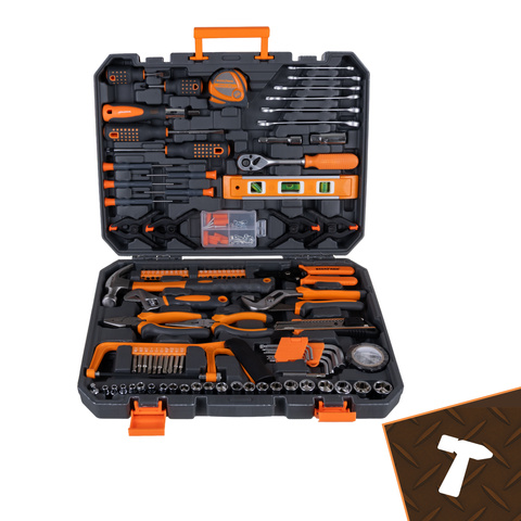 Tool set in a 168-piece case. Bigstreen 26475