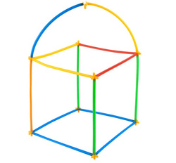 Blocks - straws - set of 408 pcs. 22408