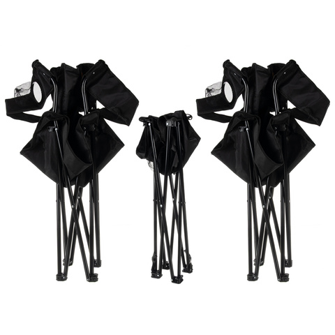 Stolik wędkarski + dwa krzesła 25468