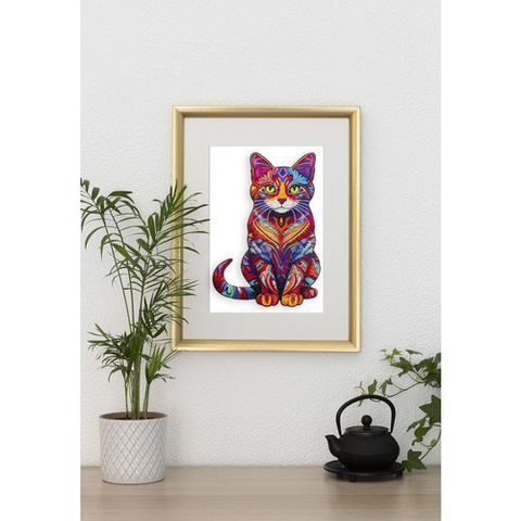 Dřevěné puzzle - Kruzzel puzzle 22878