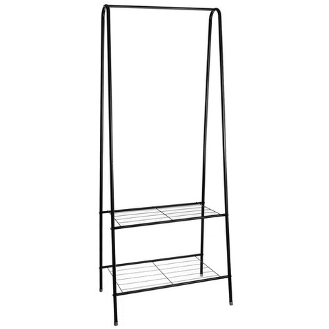 Clothes hanger - stand with shoe shelf 22258