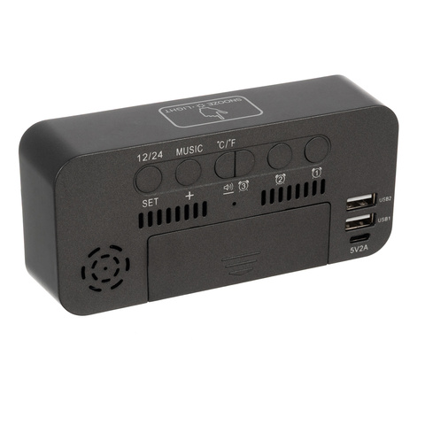 Wecker - LED-Uhr Izoxis 24736