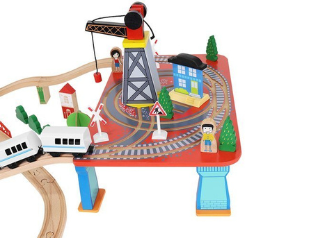 Wooden train - battery operated train