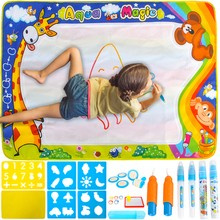 Tapis de dessin à l'eau XXL100x80 cm set 22443