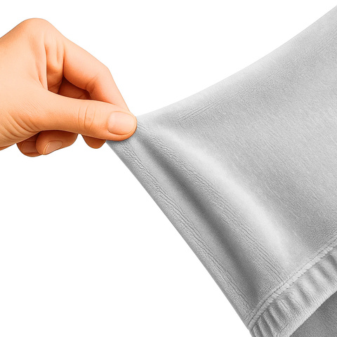 Ruhhy 26035 hellgrauer Sofabezug 145-185cm