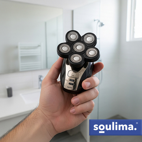 Rasoir tondeuse à cheveux et barbe Soulima 26423