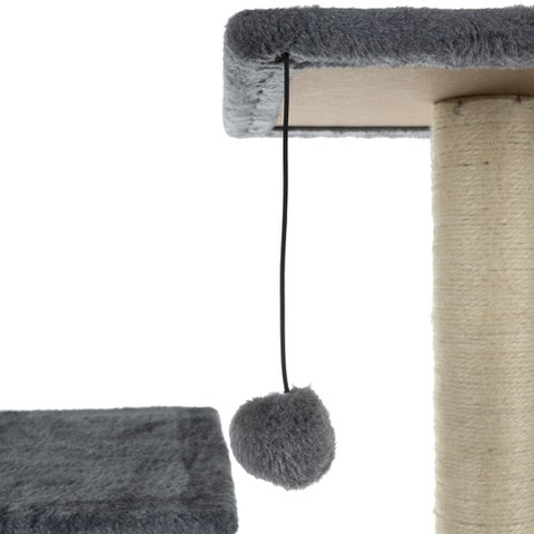Cat tree 71cm gray Purlov 21712