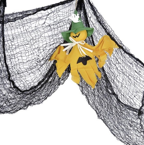 Spinnennetzdekoration 198x76cm Malatec 22003