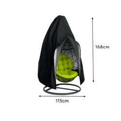 Cover for cocoon, hanging basket, garden chair, swing UV waterproof in GARDLOV case!