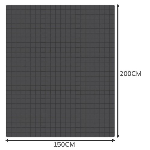 Sveriama antklodė 200x150cm 8kg Ruhhy 19532m