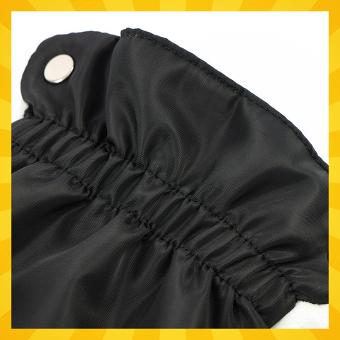 Double stroller muffs - black Kruzzel 25814