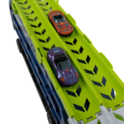 Sunkvežimis - čiuožykla su 6 automobiliais 26527