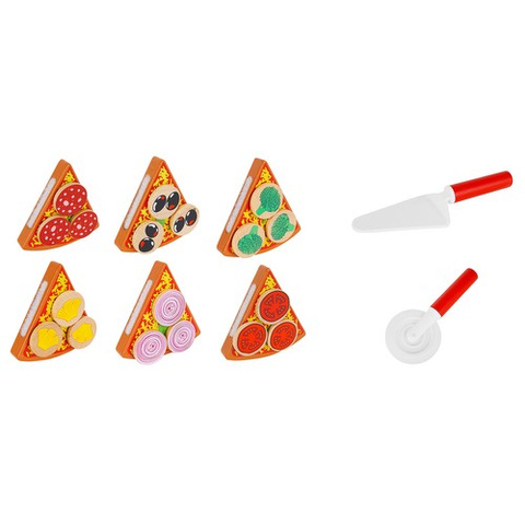 Wooden pizza - set 22471