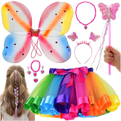 Costume de papillon 6 pièces Kruzzel 26742