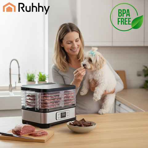 Déshydrateur Ruhhy 25929 pour champignons, fruits et légumes