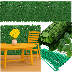 Künstliche Hecke für Balkon 5x0,5m Gardlov 25342