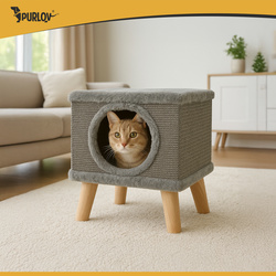 Cat house with bed Purlov 26215