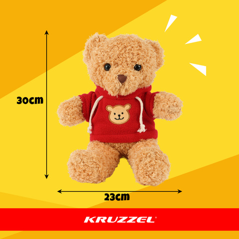 Ours en peluche 30 cm Kruzzel 26760