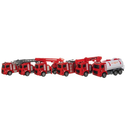 Kruzzel 24631 Fire Department Car Set