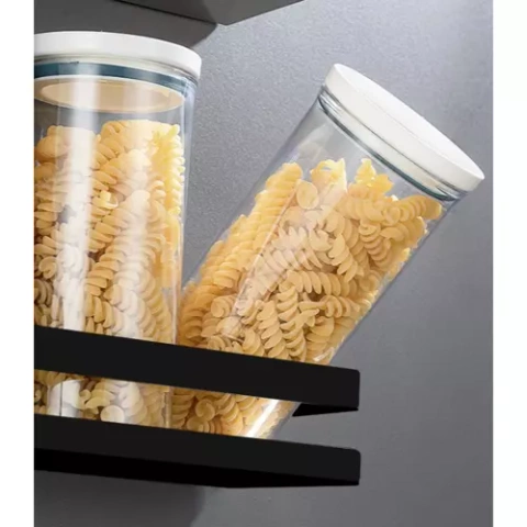 Ruhhy 19188 schwarzes Badezimmerregal