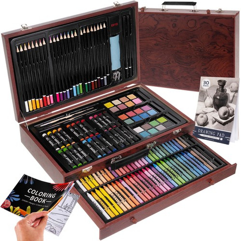 Ensemble de peinture dans une valise 143 pcs