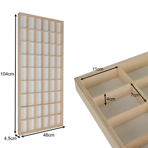 Étagère en bois pour poupées Kruzzel 26969