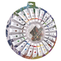 Acrylic paints 12ml - set of 24 Maaleo 24725